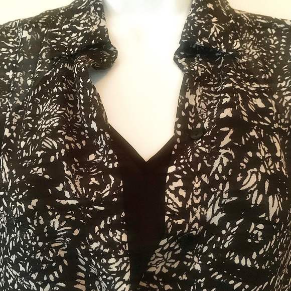 Lucky Brand Sheer Lined Dress - Picture 2 of 8